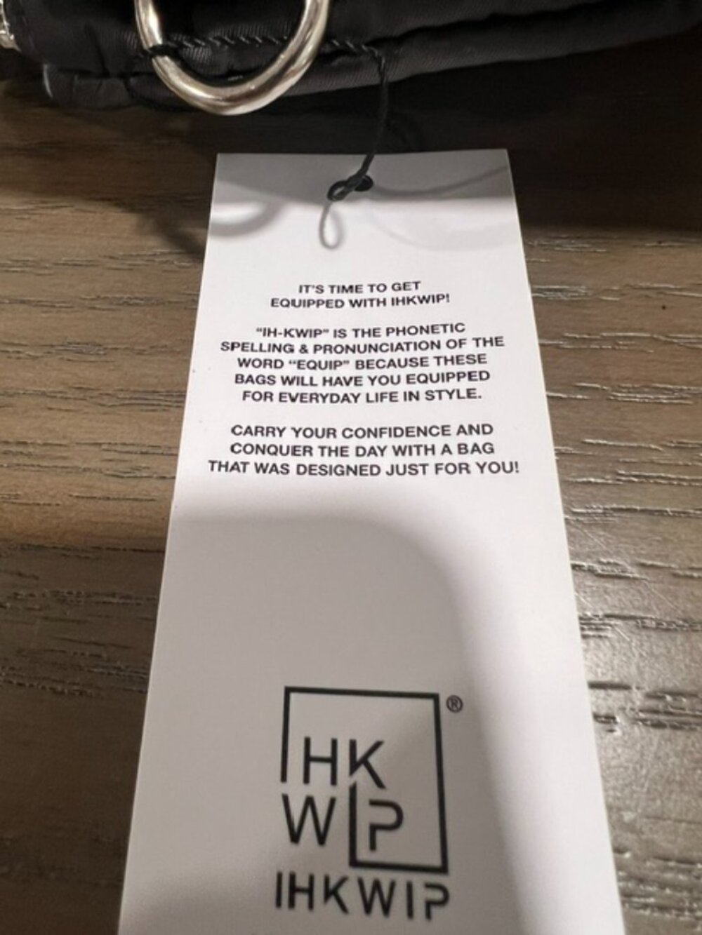 IHKWIP Be Bold RFID Wristlet with Crossbody Strap - Picture 7 of 7